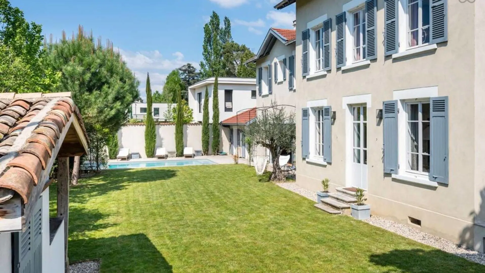 ヴィラ タッサン・ラ・ドゥミ・リュンヌ Les Cyprès - Amazing house with garden and poolヴィラ
